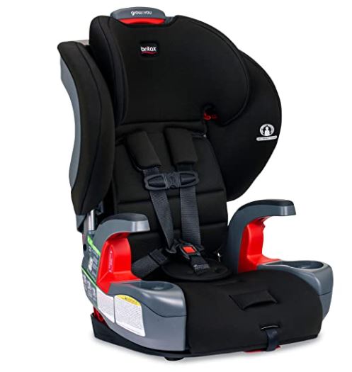 Car seat brands: britax grow with you harness-2-booster car seat