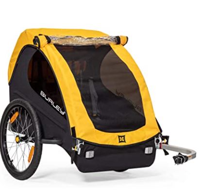 Bike baby carrier: burley bee, 1 and 2 seat bike-only trailer