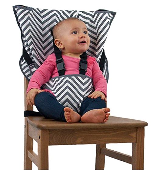 Portable high chair: the original easy seat portable high chair