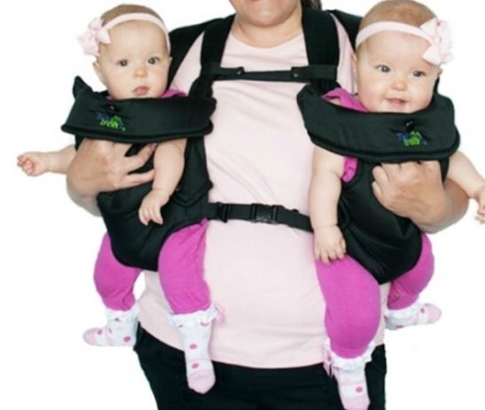 Twin baby carrier: twintrexx 2 twin baby carrier
