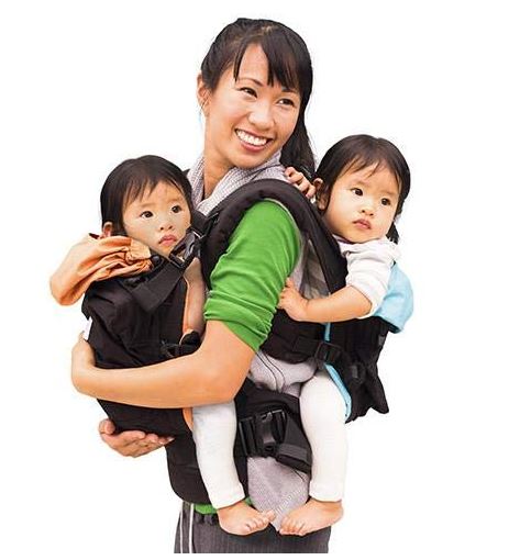 twin baby carrier: TwinGo Original Baby Carrier