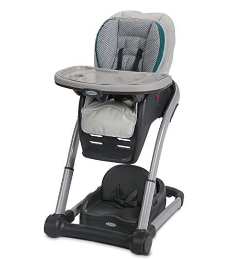 Types of baby high chairs: graco blossom 6 in 1 convertible high chair