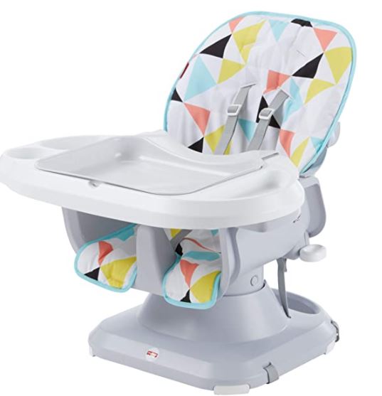 Types of baby high chairs: fisher-price spacesaver high chair