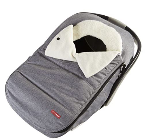 Baby car seat cover: skip hop winter car seat cover