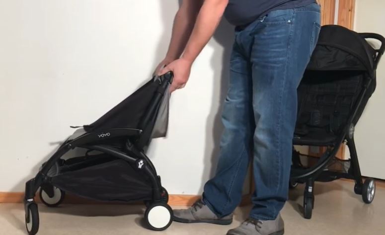 Smallest folding stroller